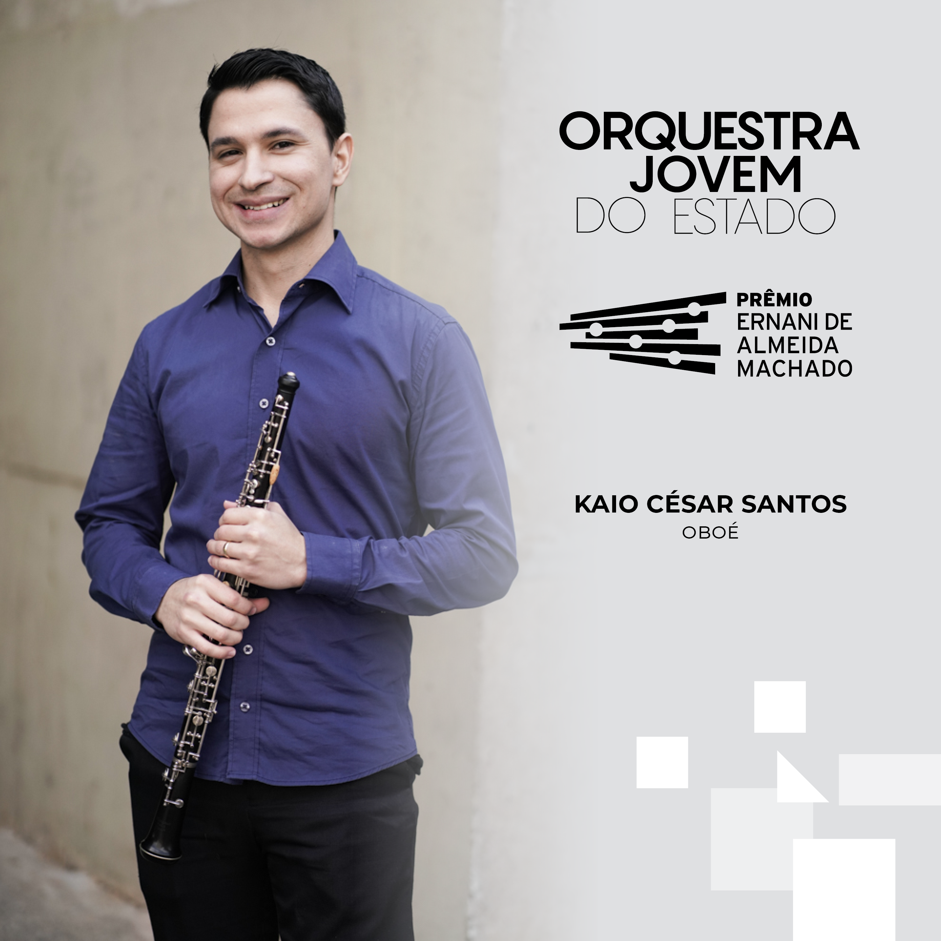 Kaio César Santos, Oboé - EMESP Tom Jobim