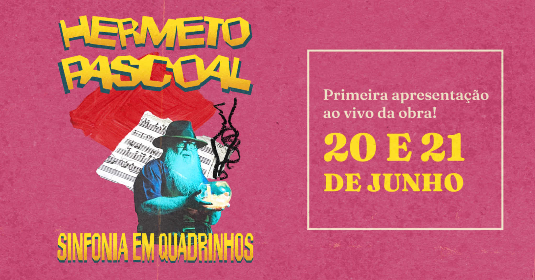 Concerto Sinfonia em Quadrinhos, de Hermeto Pascoal, com Orquestra Jovem Tom Jobim